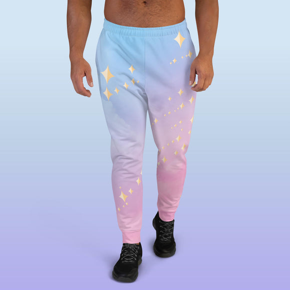Pink and Blue Surrounded by Magic Joggers Joggers