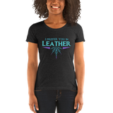 I Prefer You In Leather Tee