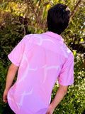 Saja Boys "Jinu" Pink Button-Down Cosplay Shirt