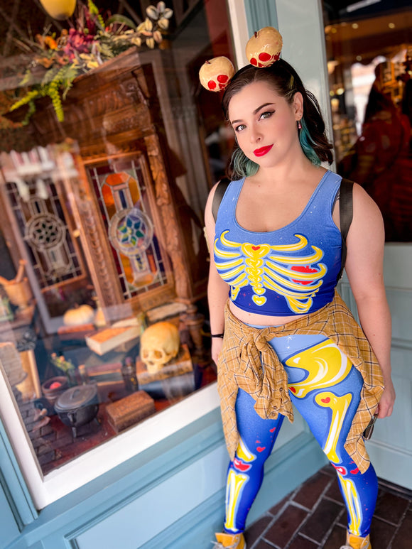 Adorabones Snow White Crop Top