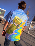Cactus Juice Rainbow Button-Down
