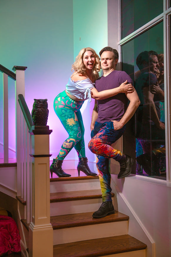 Isabella Madrigal Splatter Joggers (