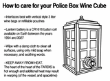 Police Box Drink Cover (Gallifrey One Pickup)