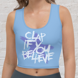 Clap If You Believe Punk Neverland Crop Top