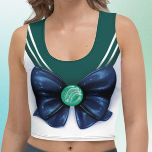 Sailor Neptune Crop Top