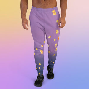 Floating Lanterns Surrounded By Magic Joggers