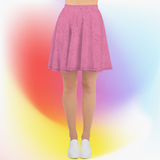 Mushroom Fun- Royal Shrooms Skater Skirt