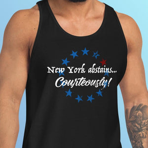 New York Abstains 1776 Tank Top (Muscle & Flowy)