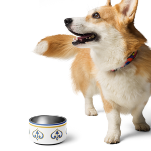 Blue Mad Tea Pet Bowl (18 oz & 32 oz)