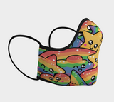 LGBTQties Rainbow Mask (Adult & Kids Sizes)