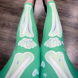 Ariel Adorabones Leggings (Yoga & Plus Sizes)