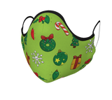 It's Christmas Kawaii Christmas Mask (Adult & Kids Sizes)