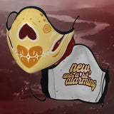 Belle Adorabones Skull Mask (Adult & Kids Sizes)