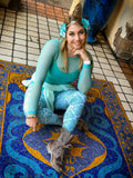 Arabian Princess Patterned Leggings (Traditional & Capris)