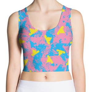 Jazzercise Aurora Crown Crop Top