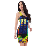 TARDIS Paint Explosion Dress