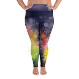 Isabela Madrigal Splatter Yoga Leggings (Adult & Plus size)