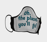 Oh The Places Mask (Adult & Kids Sizes)